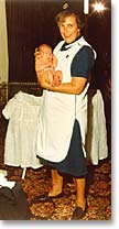 Miss Yeomans, Midwife, Kingsley Holt, c.1980