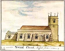 Link to larger image of Yoxall Church