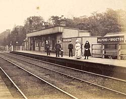 Photograph of Milford Station on the Trent Valley Railway