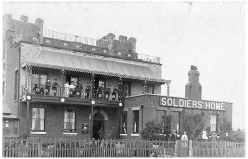 The Soldiers' Home viewed from Whittington Heath image