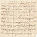 letter to the Earl of Uxbridge from Peter Walter